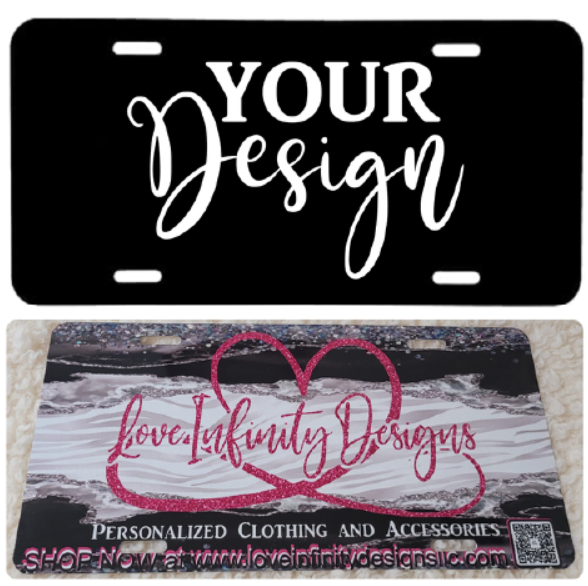 Personalized registration shop plate availability